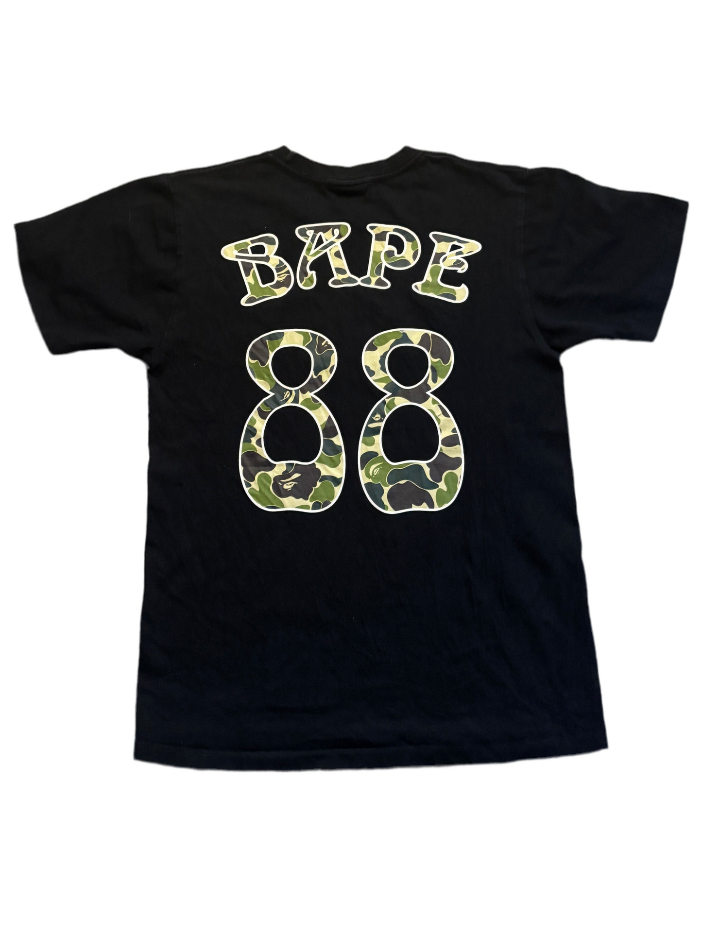 Bape camo spell out tee 88 S