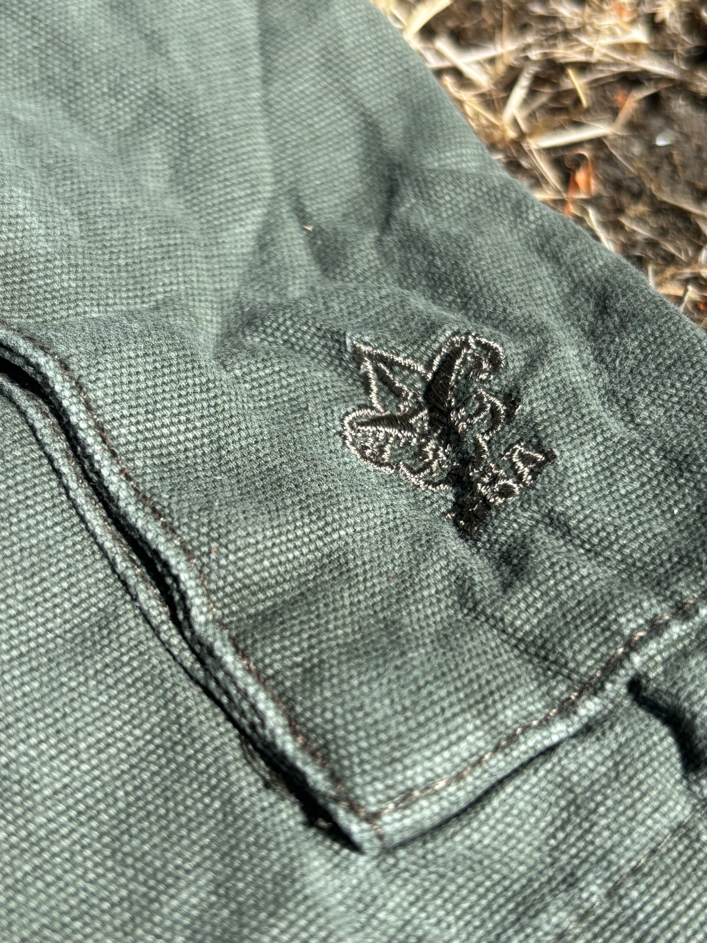 Cargo shorts khaki green