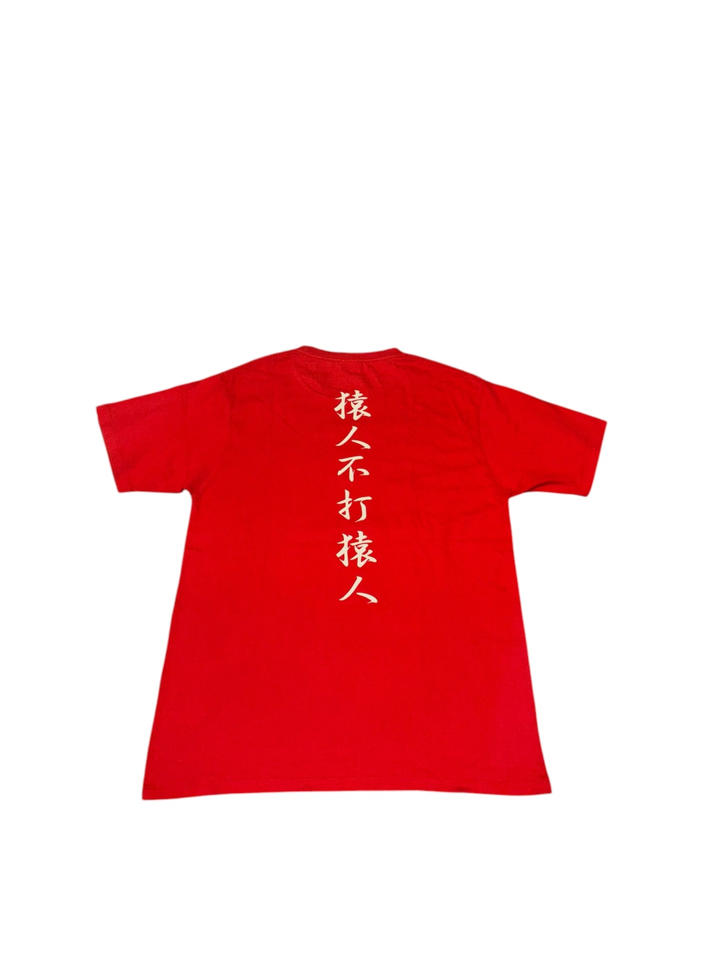 Bape tee red Japan print XXL