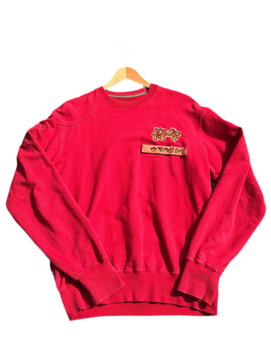 Maharishi embroidered crew neck