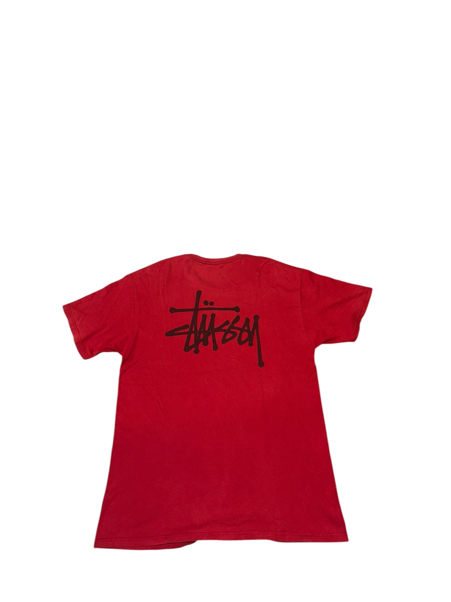Stüssy red tee L