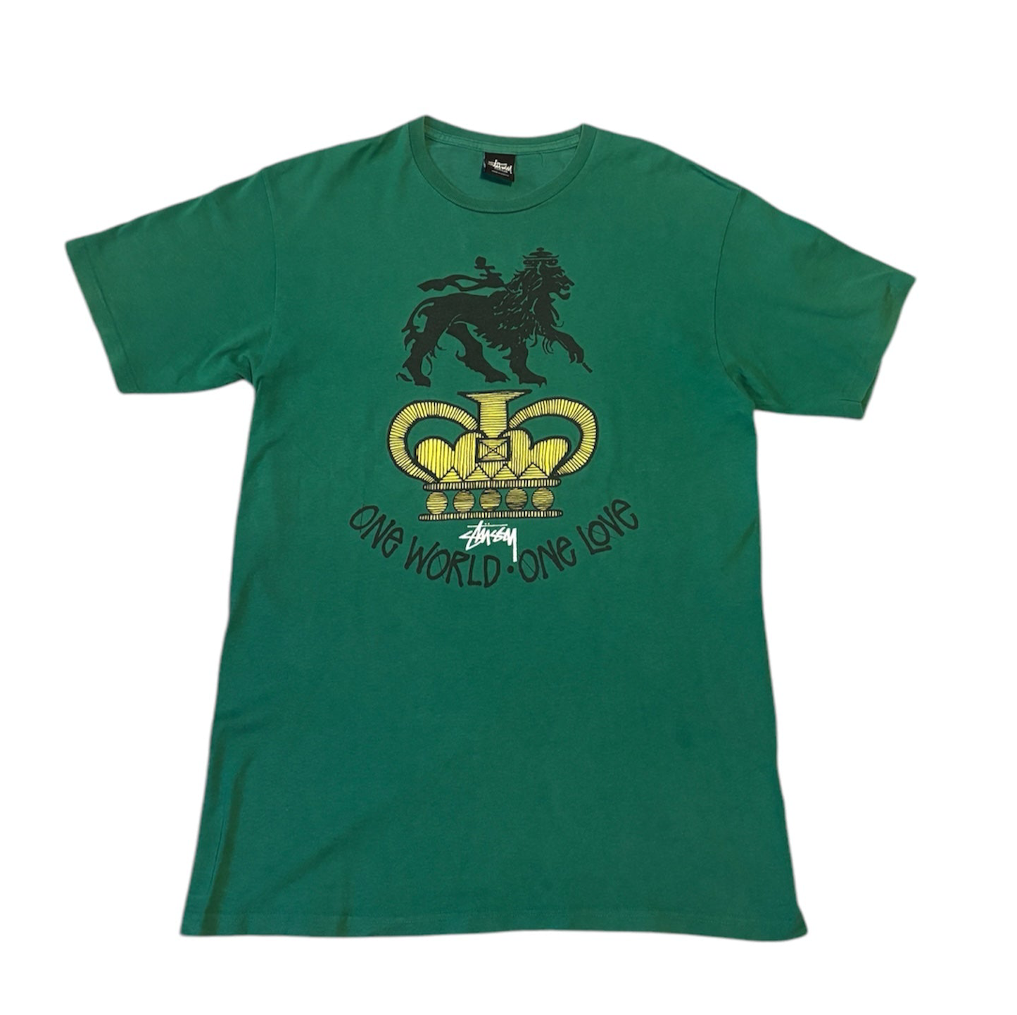 Stüssy green tee M